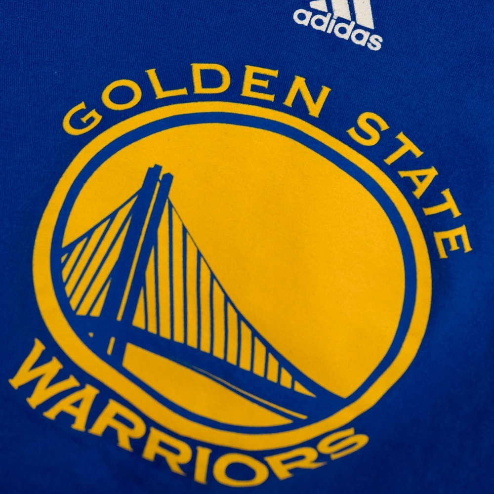 Adidas Boys Golden State Warriors Tee 2T.